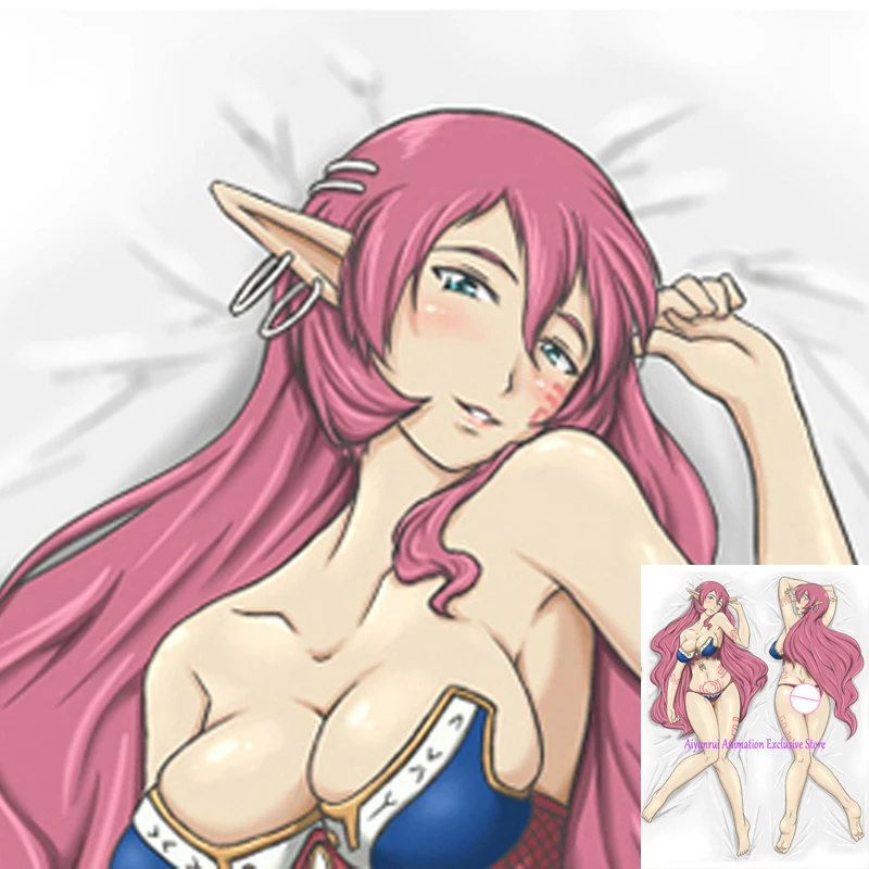 

Anime Dakimakura Pillow Case Myuria Sexy and Busty Beautiful Girl Double-Sided Halloween