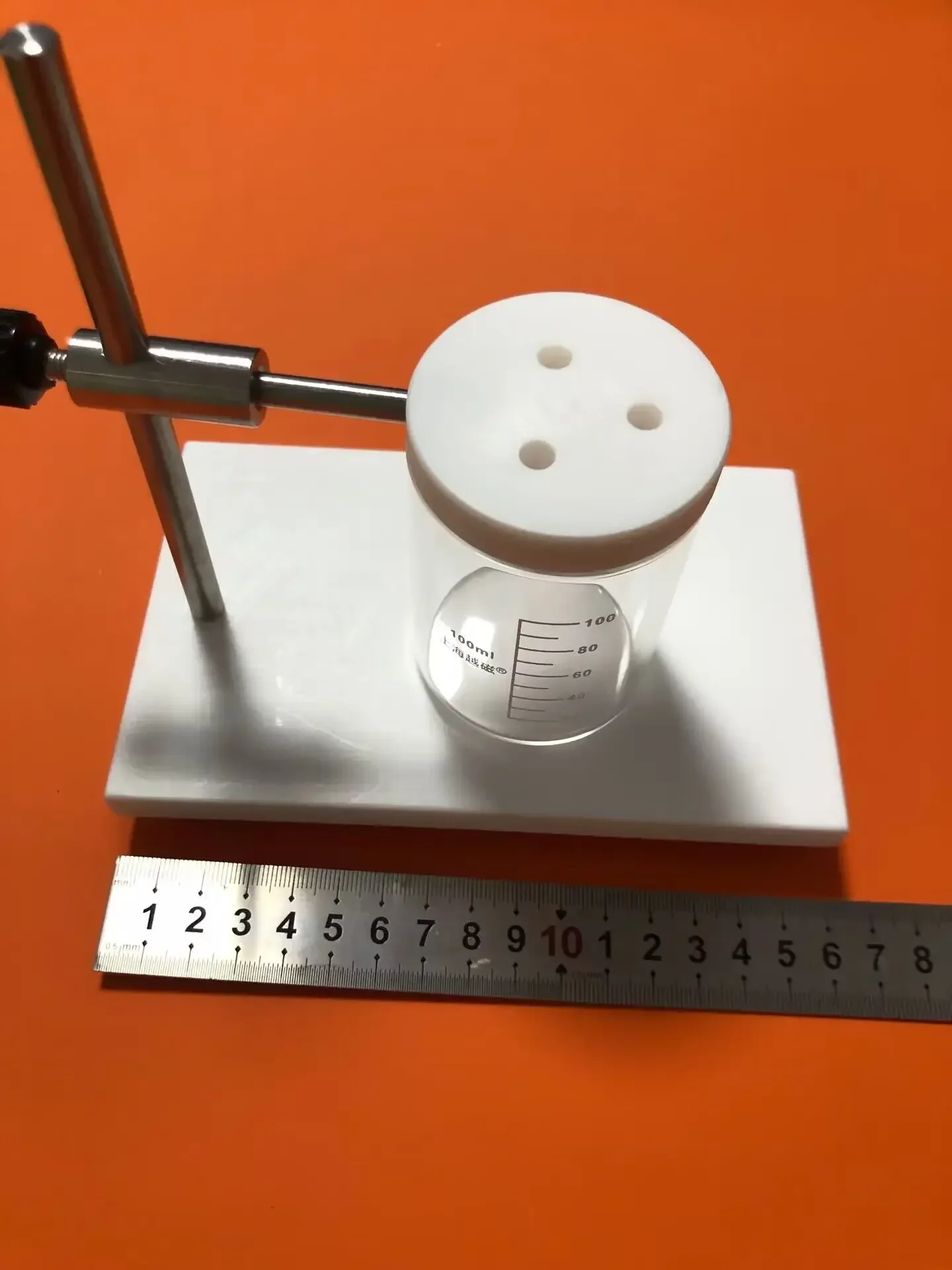 

Simple electrode holder, electrode stand (PTFE base)