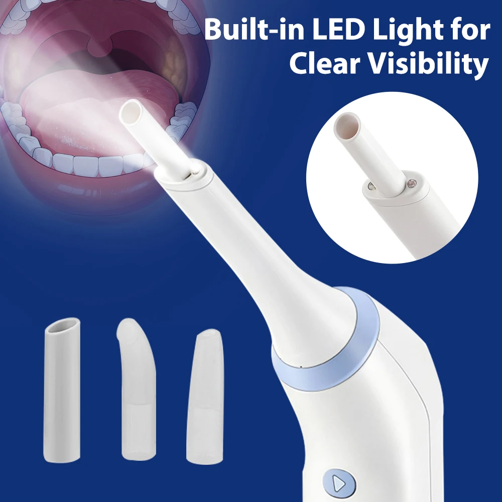 

Новый электрический вакуумный прибор для удаления камней в миндалинах с 3 режимами всасывания, встроенной LED-подсветкой, инструмент для удаления камней в миндалинах, средство для личной гигиены полости рта