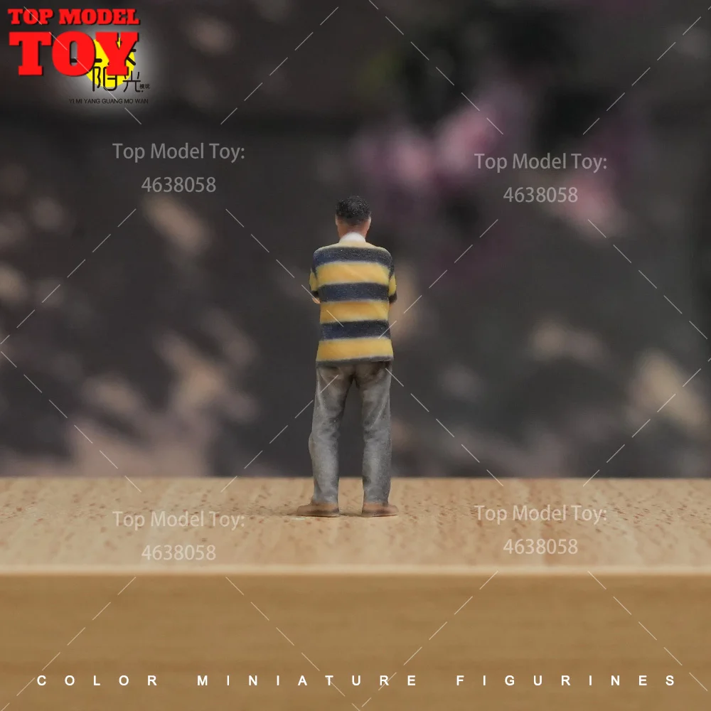 1/64 1/87 1/43 1/24 1/18 مقياس رجل منتصف العمر الترفيه عادية ثلاثية الأبعاد طباعة الذكور المشهد الدعائم أرقام نموذج للسيارات المركبات لعبة