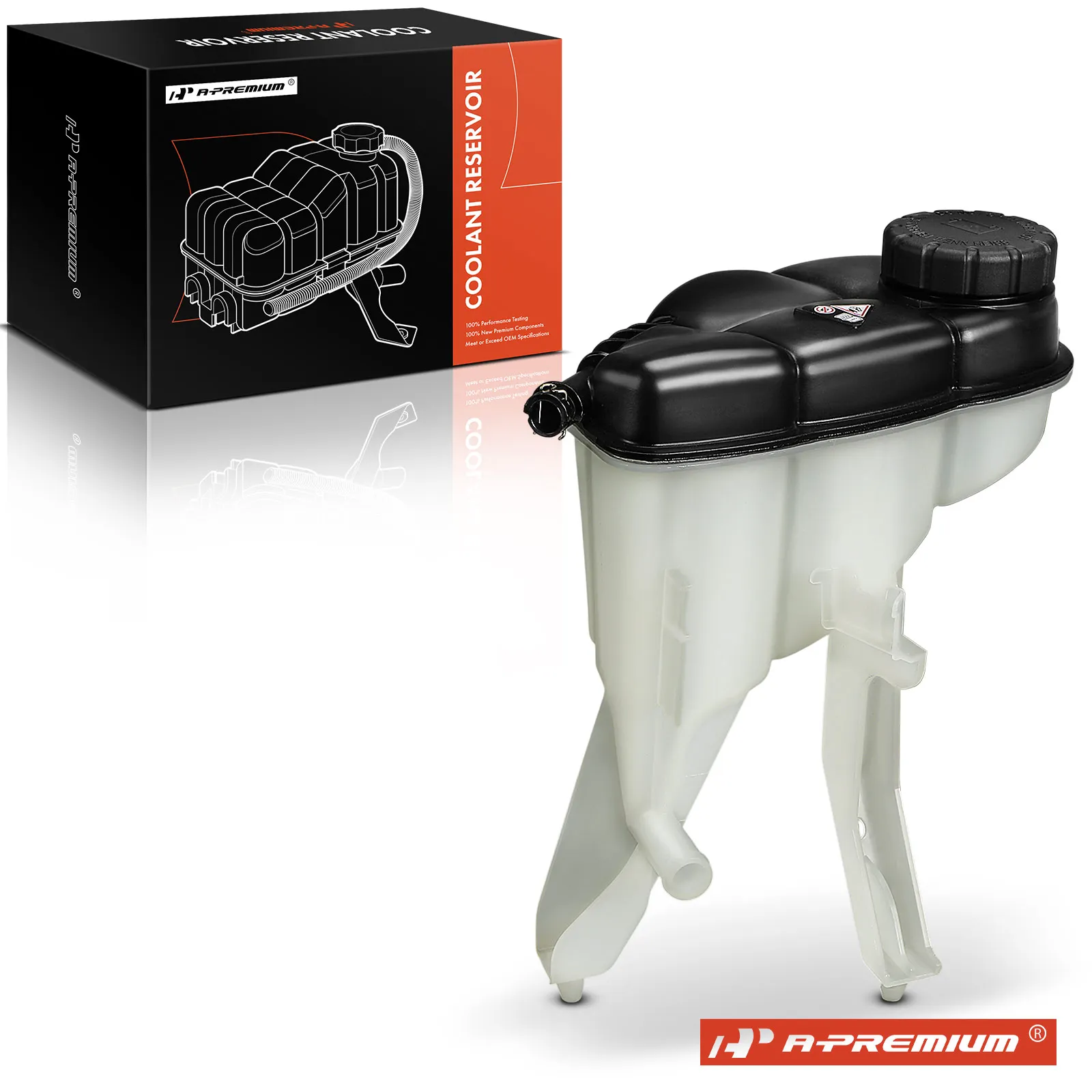 A-Premium Engine Coolant Reservoir with Cap & Sensor for Mercedes-Benz SLK250 2012-2015 SLK300 2016 SLK350 SLK55 AMG 2012-2016
