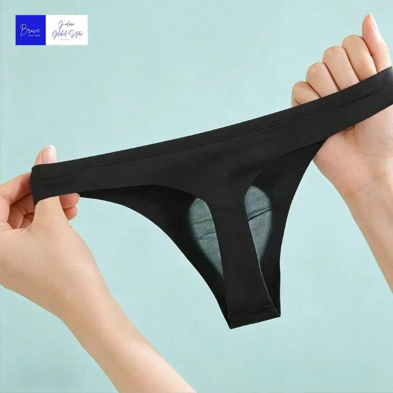 

Men's Cool Zero-Seam Thong 3D Contoured Bulge Pouch G-String Lightweight Sports Fitness Underwear Sexy Multi-Color Plus Size