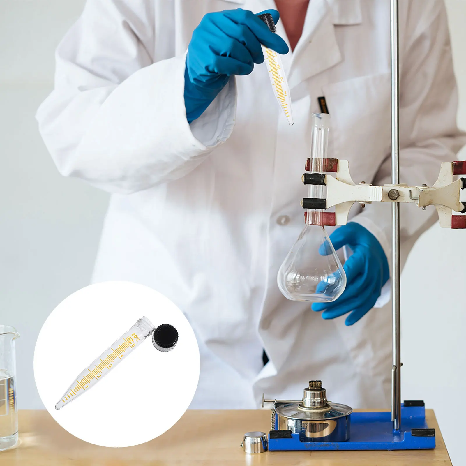 

10Pcs Glass Tubes 5ml Clear Spiral Lip Vials Secure Lid Leak Proof Microcentrifuge Sample Storage Container