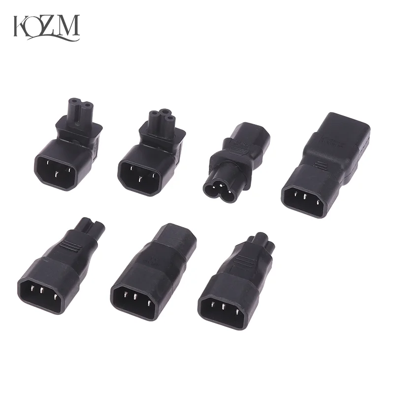 UPS PDU Male To Female EU US Power Plug Adapter Socket Universal IEC320 C13 C14 To C5 C6 C7 C8 C19 C20 C21 Convert Connector