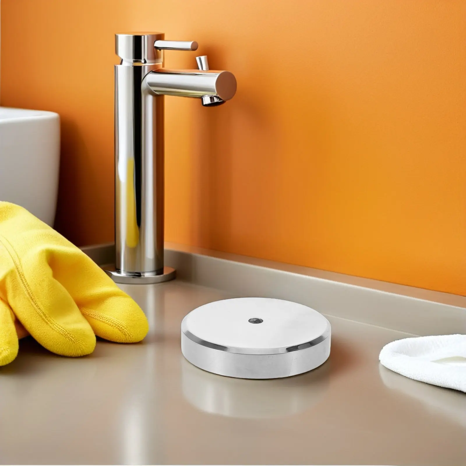 

Комплект из 2 кронштейнов для настенного крепления полотенцесушителя, фланцевые пластины из нержавеющей стали, сменные основания для держателей полотенец