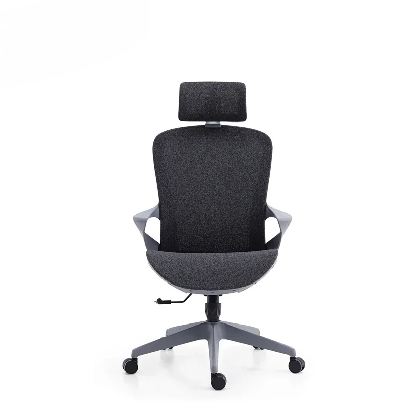 Commercial furniture ergonomic full fabric back office executive chair with caster wheels