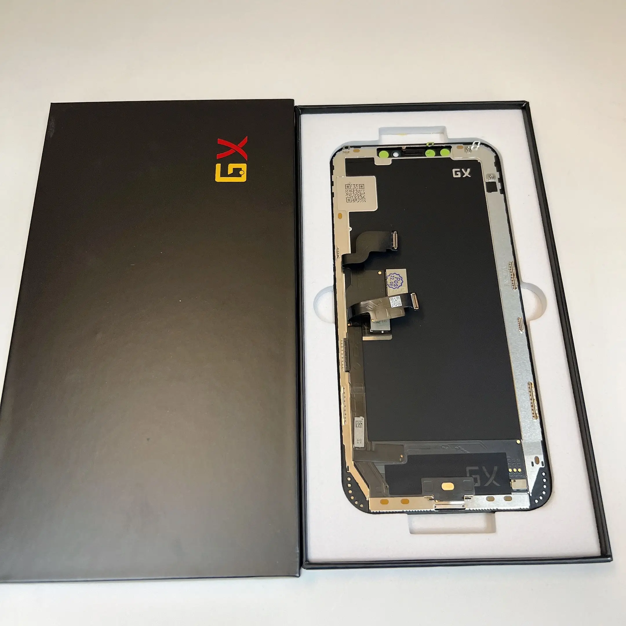 Imagem -03 - Amoled gx Display Lcd Verdadeiro Tom para Iphone x xs xr 11 11pro 12pro Max 12mini 13 Tela de Toque Digitador Substituição Assembléia