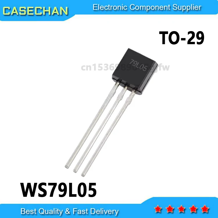 20PCS WS79L05 79L05 100mA -5V TO-92 REG