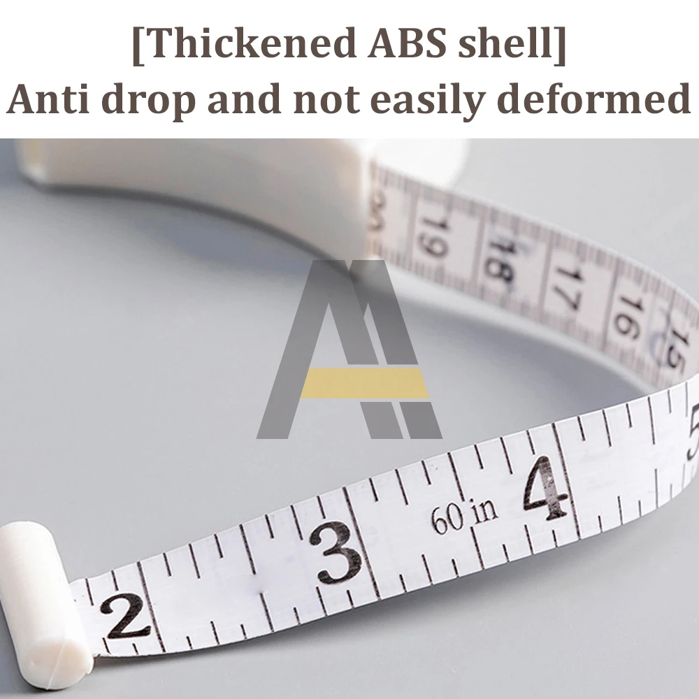 Nastro di misurazione per il corpo da 150 cm Nastro di misurazione telescopico automatico per la misurazione del corpo e la perdita di peso Nastro