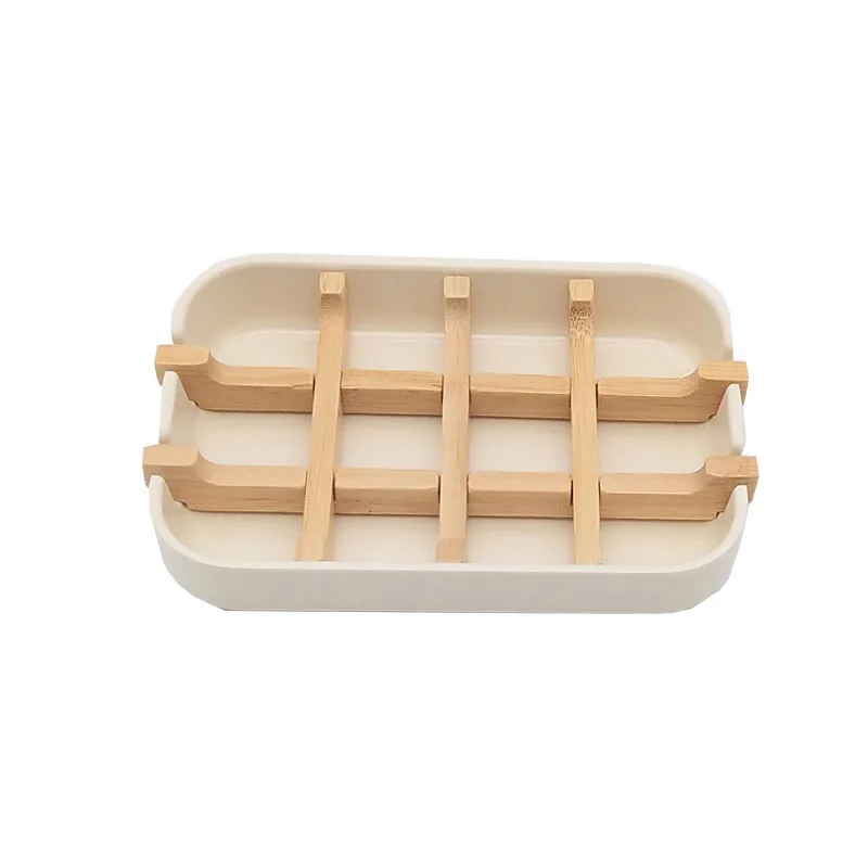 Bamboo wooden soap dish, bathroom soap rack, shower soap rack, sink deck, bathtub, shower tray