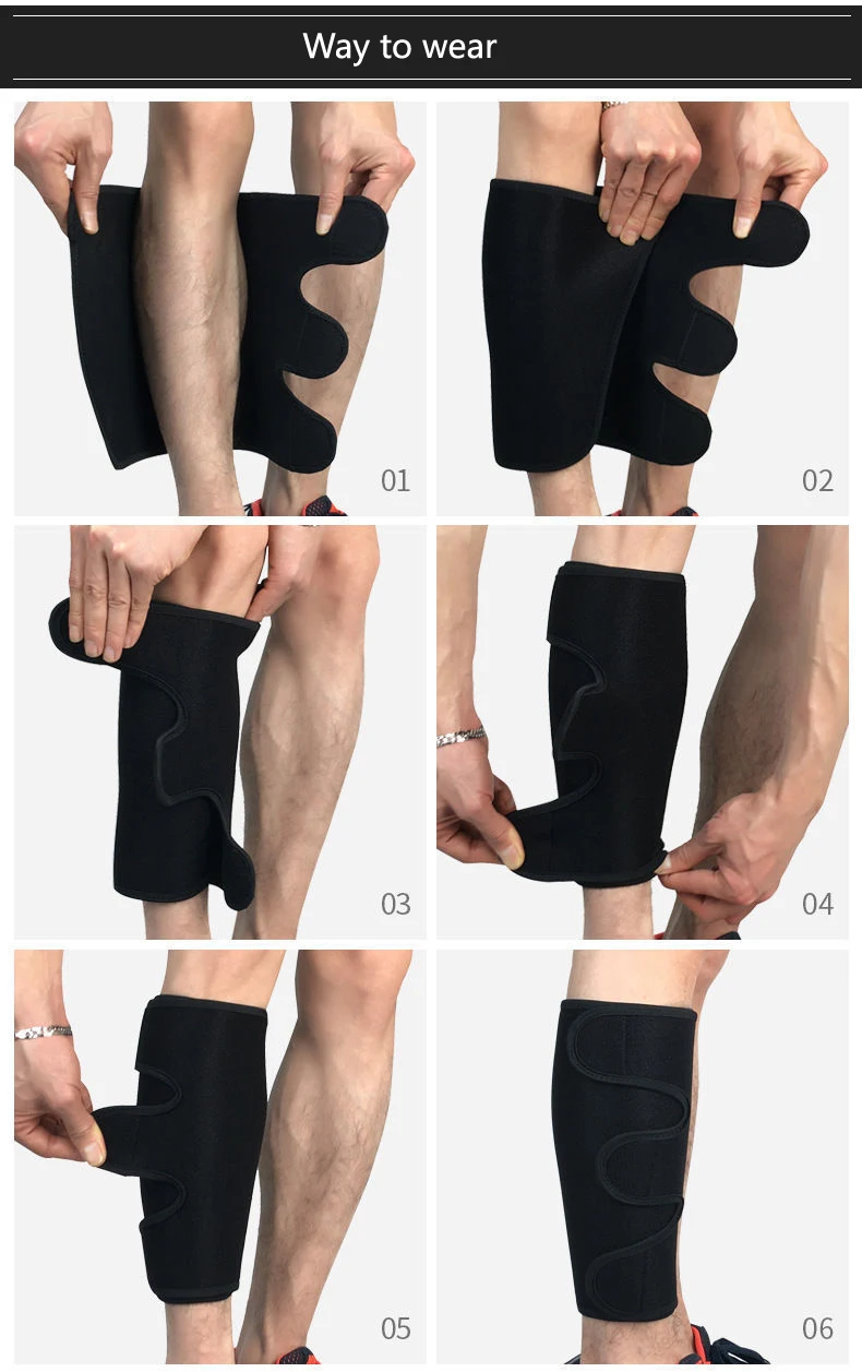 Weightlifting Shin Guards, Calf Support Brace 5mm Thick Neoprene for EasyWear Deadlift Shin Guards,Training Pants and Tights, Ul