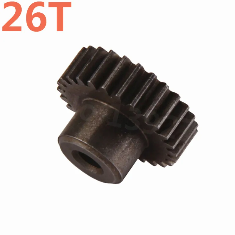 2 sztuki 11176 przekładnia silnika 26T metalowa części zamienne HSP do 1/10 EP RC zdalnie sterowanym samochodowym samochód zabawka XSTR Hobby Baja Himoto