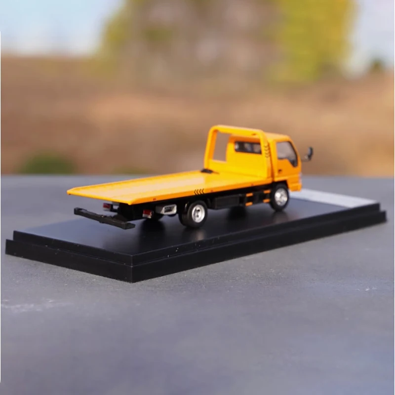 دييكاست 1: 64 مقياس الأصفر سيارة مسطحة سبيكة سيارة نموذج N سلسلة محاكاة الانتهاء هواية السيارة جمع لعب الأطفال