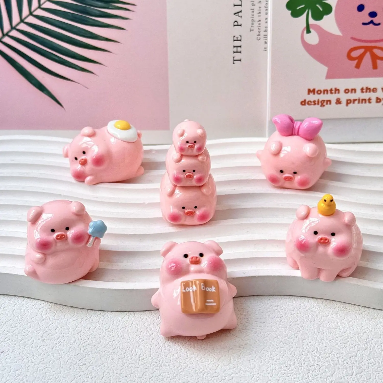 Varken Pop Schattig Interesse Originaliteit Cartoon Blind Box Mode Ornament Trendy Spelen Actiefiguren Model Kinderen Speelgoed