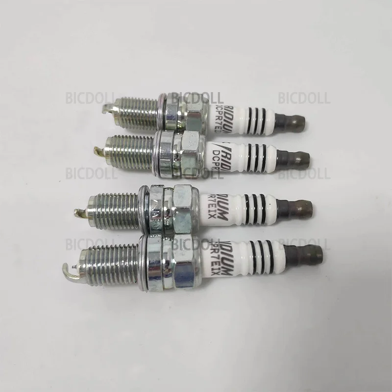 8Pc Iridium Spark Plug for 3144 DCPR7EIX for FIAT 500 PUNTO DOBLO BRAVO IDEA PANDA LINEA PALIO SIENA TIPO DAIHATSU GENTRA SIRION