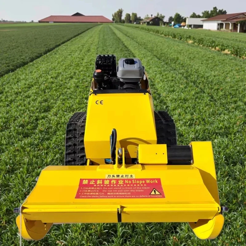 Popular Product Lawn Mower Remote Control Robot Crawler 4-stroke Combined Mower Attractive Price