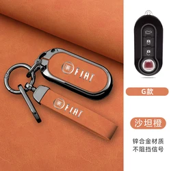 Car Remote Key Case Cover Shell Protection Key Bag Shell For Fiat Abarth Toro Tipo Stilo Doblo 500X Punto Argo Auto Accessories