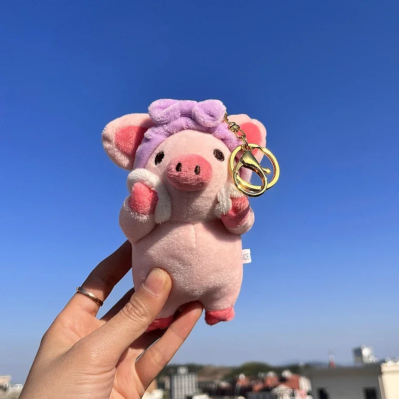 Jouets en peluche cochon de lavage du visage, dessin animé mignon, poupée en peluche douce, pendentif pour sac à dos, porte-clés, animaux en peluche, jouets pour enfants, filles et garçons, cadeaux