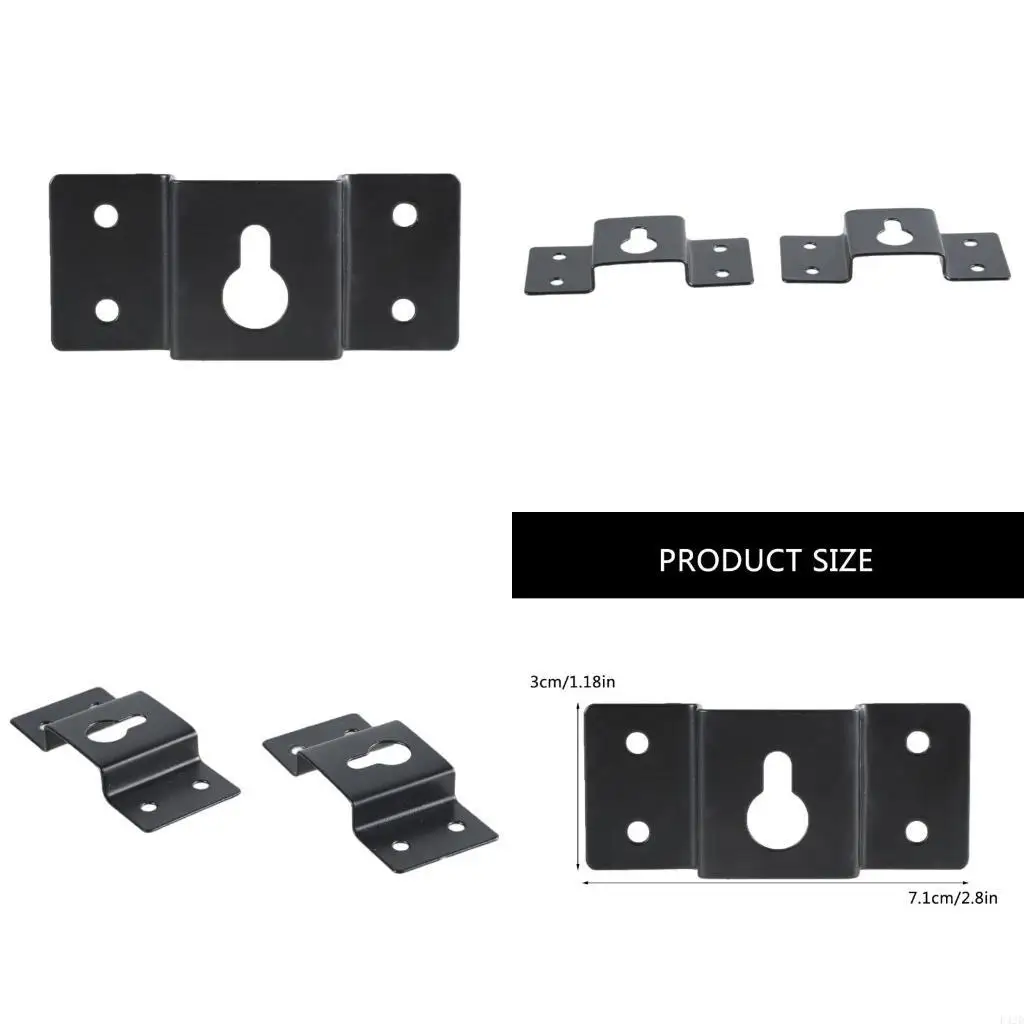 F42D Elegant Wall Mount Secure Wall Installation Rack For Improved Room Aesthetics