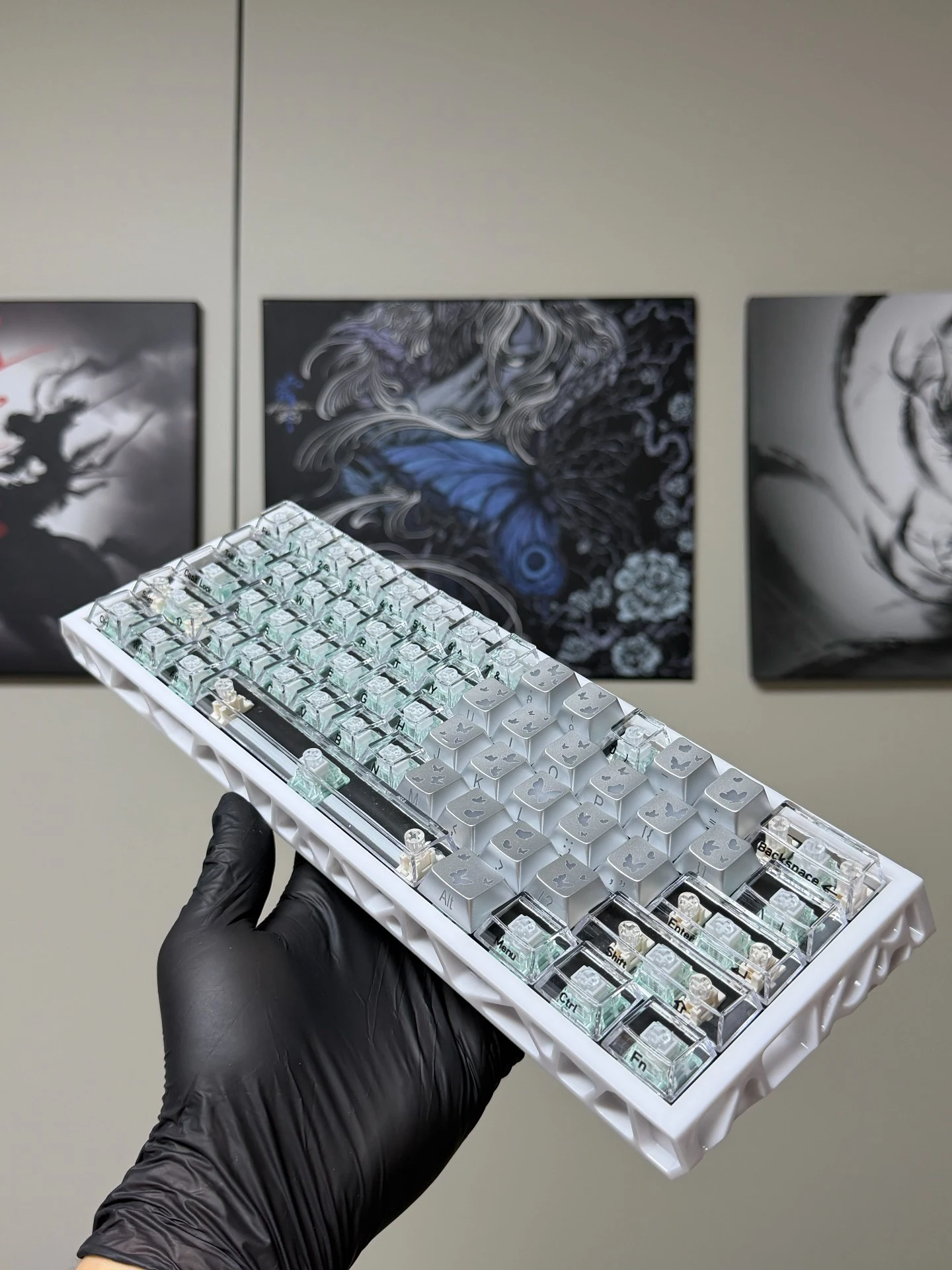Custom Heavy Duty Full Mod Flagship Edition V2 Magnetic Axis Keyboard, Premium HE Kit with Hot-Swap PCB Gift