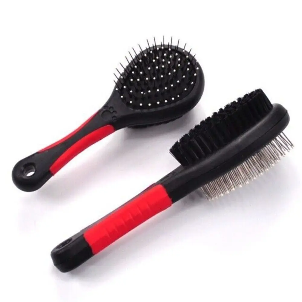 Double-Side Pet Comb Clean Brush Cat Dog Dematting Comb For Long Short Hair Fur Removal Comb Pet Massage Grooming Tool Dogs Comb