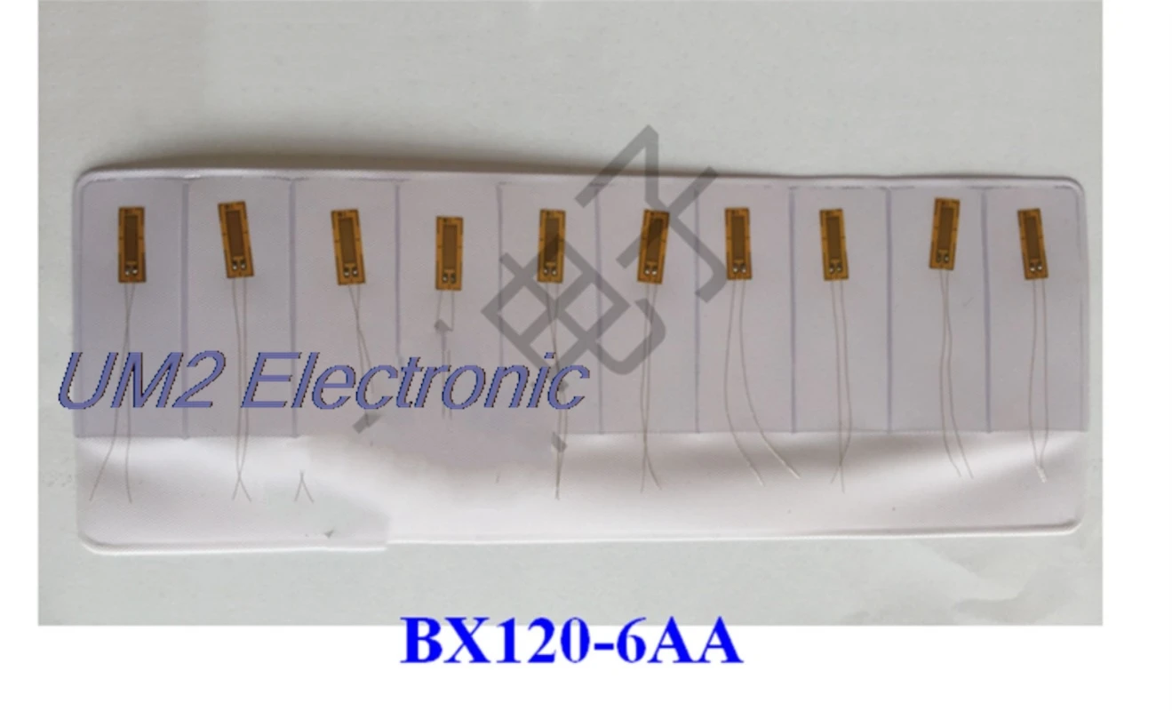

50piece BX120-6AA（6X2）Foil resistance strain gauge / strain gauge / normal temperature strain gauge 120ohm 6mm