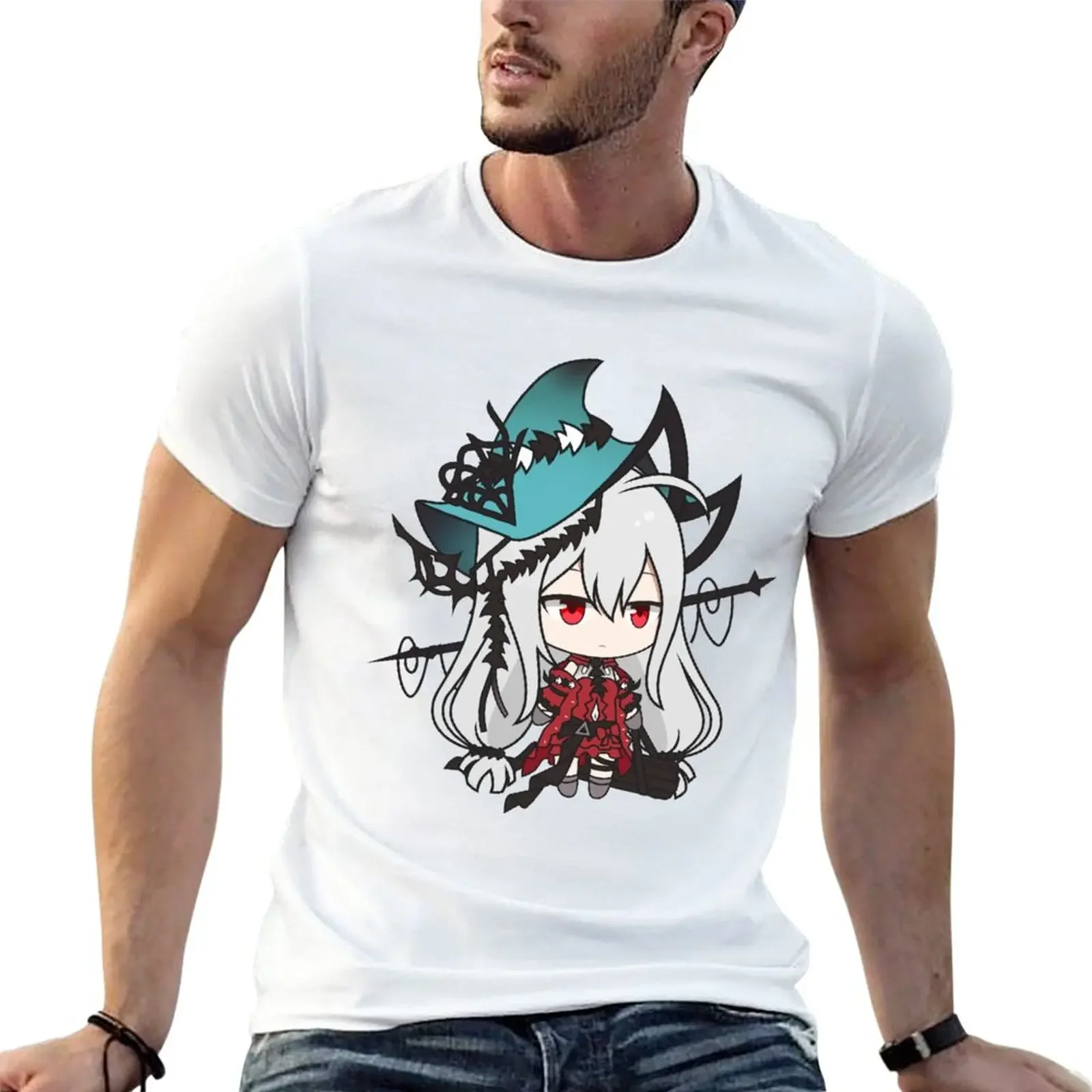 New Skadi The Corrupting Heart - Arknights T-Shirt animal print shirt for boys oversized t shirts t shirt for men