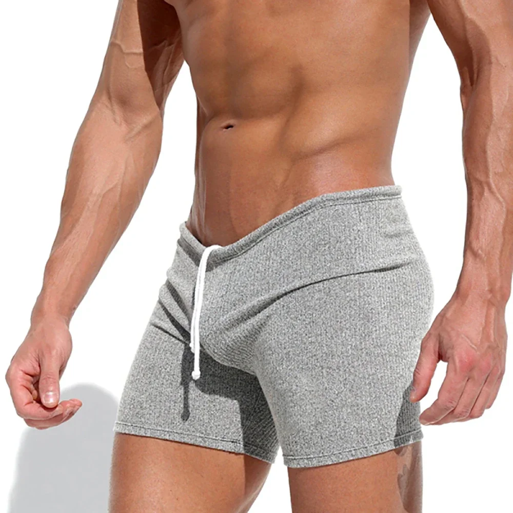 Short Respirant Décontracté pour Homme, Pantalon Court de Proximité, Wstring, Solide, Document, Maillots de Bain, Course à Pied, Surf, Bord de Mer,