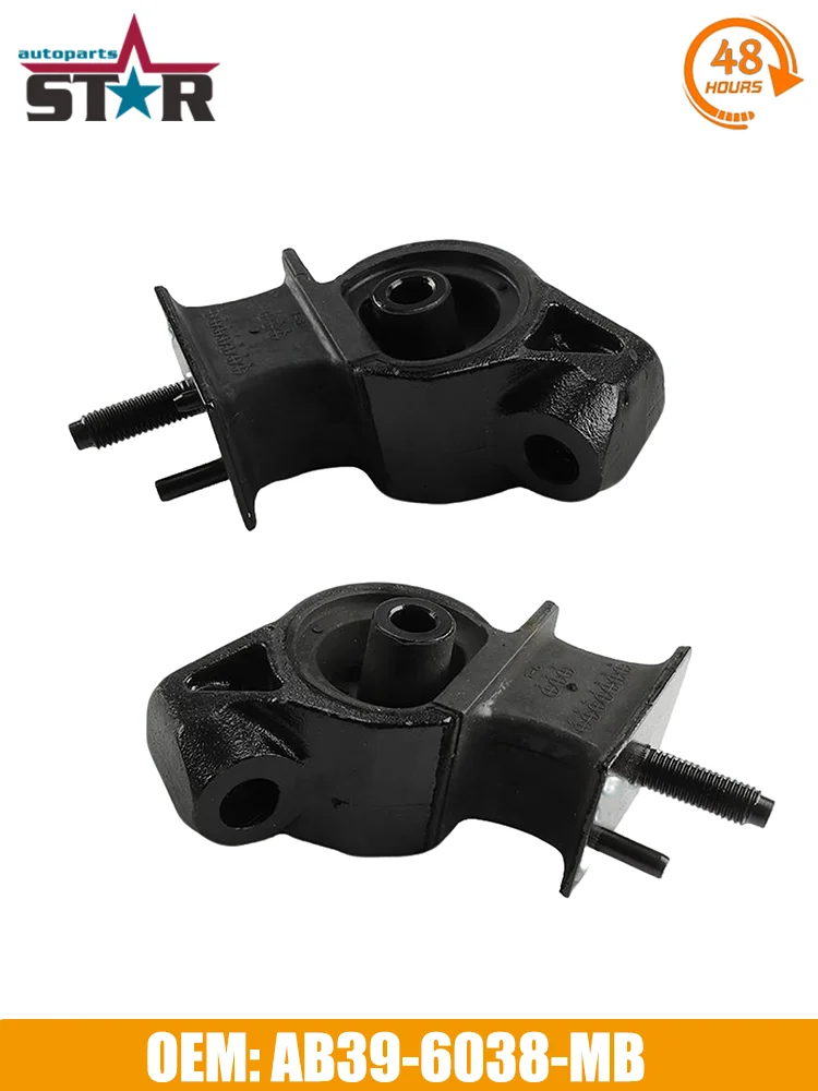 2 szt. Mocowanie silnika przednie lewe i prawe AB39-6038-MB AB39-6038-AG do Mazda BT50 2.2L do Ford Ranger PX 2.2L Akcesoria samochodowe — 2