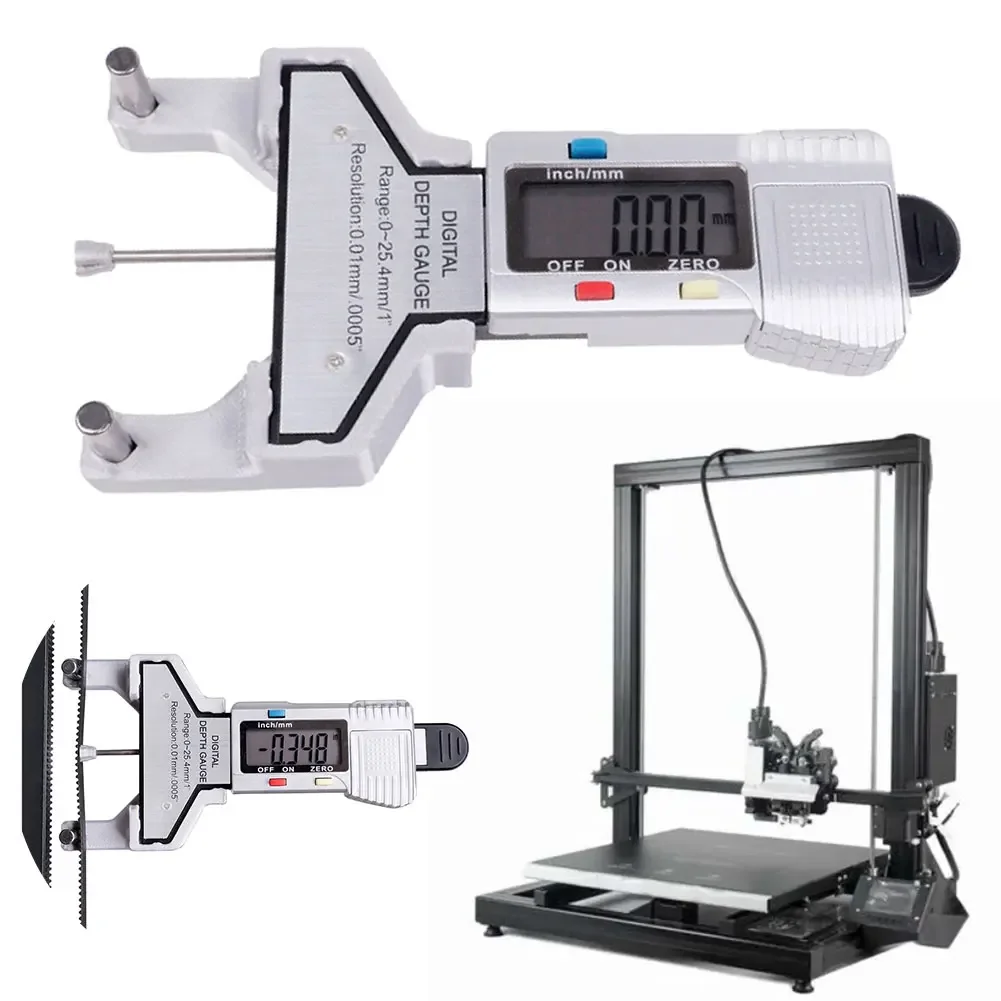 

Belt Elastic Tensiometer Digital Display Belt Tension Tool Belt Tension Gauge for Voron 3D Printer Accessories