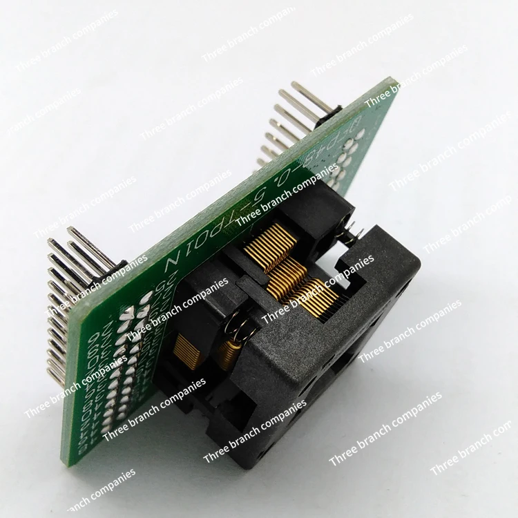 QFP48-0.5 Chip Programming Seat LQFP48IC Test Seat, Programming Seat Down-pressing Shrapnel HMILU