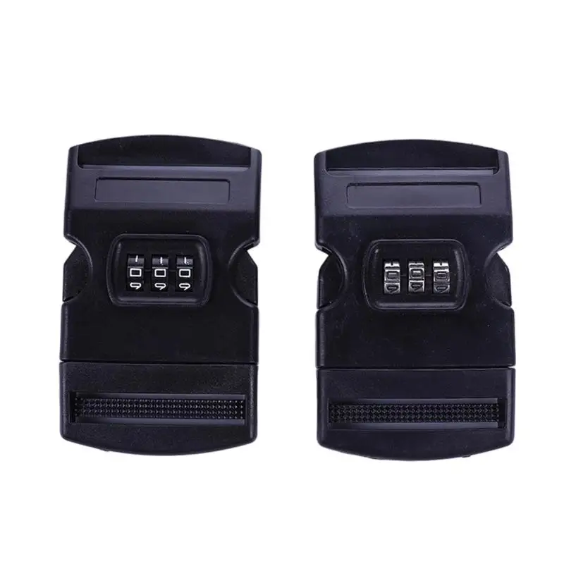 Combination Padlocks 3 Digit Passwords Code Number Portable Suitcases Lock For School Locker Gym Luggage Travel Locker K1YF