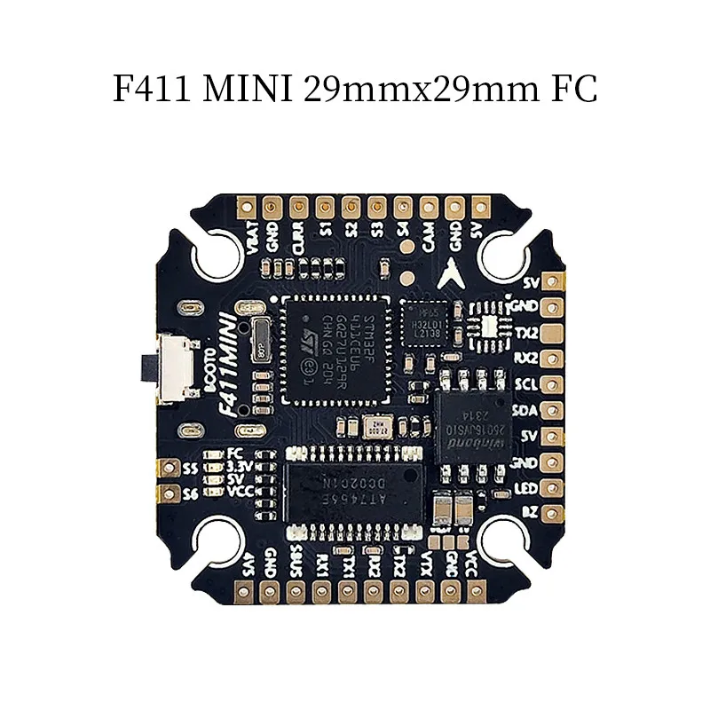 Aocoda-RC F411MINI  Flight Controller OSD Barometer 2MB Black Box Crossing Aircraft Model FPV