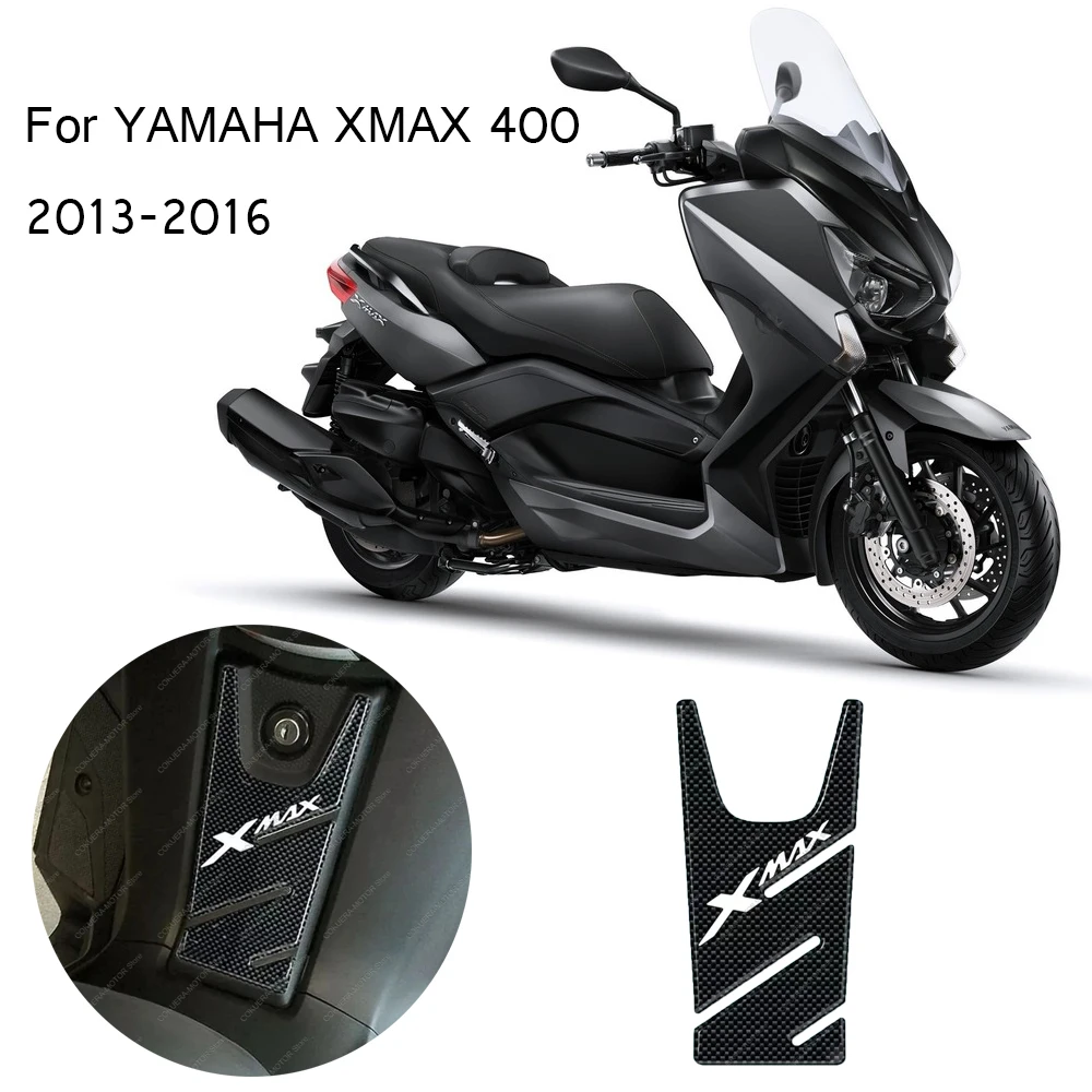 

For YAMAHA XMAX 400 2013-2016 Motorcycle Pedal Protection Anti Scratch Protective Sticker 3D Epoxy Resin Sticker