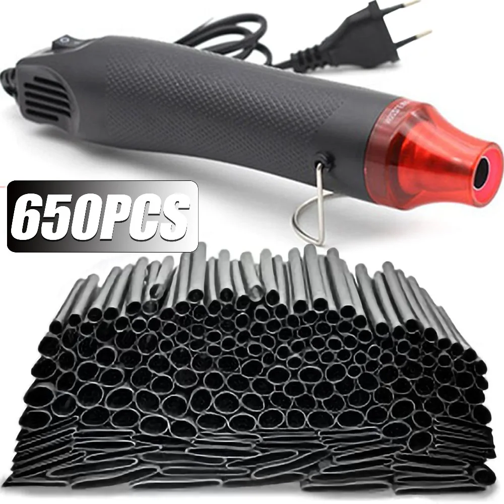 Pistola de ar Quente Portátil Ferramenta de Calor Elétrica Multifuncional Mini Aquecedor para Artesanato Faça Você Mesmo Envolvimento Psiquiatra em Relevo Pvc 300w