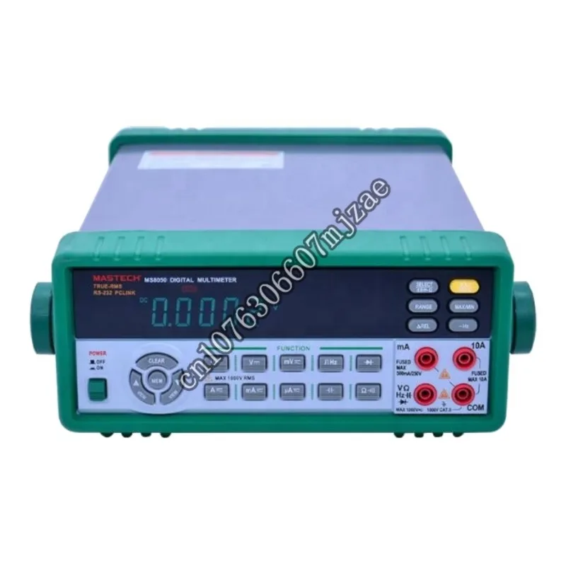 53000 counts auto and manual range 5.5 benchtop digital multimeter MS8050 with True RMS and data logging