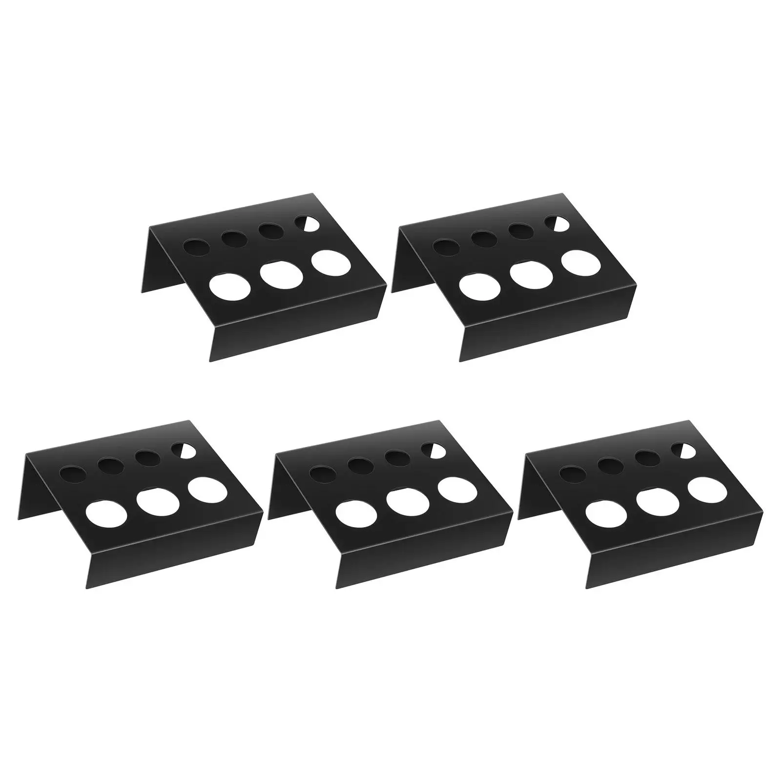 

5Pcs Iron Pigment Cup Holder Sturdy Tattoo Ink Display Organizer Rack for Ink Mixing Makeup Tools Makeup Cup Stand