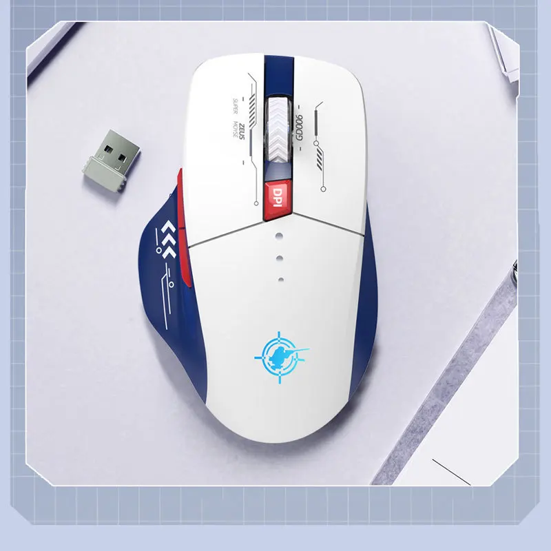 Draagbare 2.4G Raton Inalambrico Draadloze Bluetooth Muis Stil Opladen Gaming Esports Notebook Office Muizen