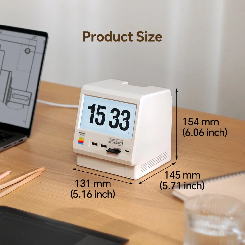 Wokyis M5 Mac محطة إرساء صغيرة ريترو توسيع عالية الوضوح عرض 8 تيرا بايت القرص الصلب توسيع واجهة توسيع محور الهدايا