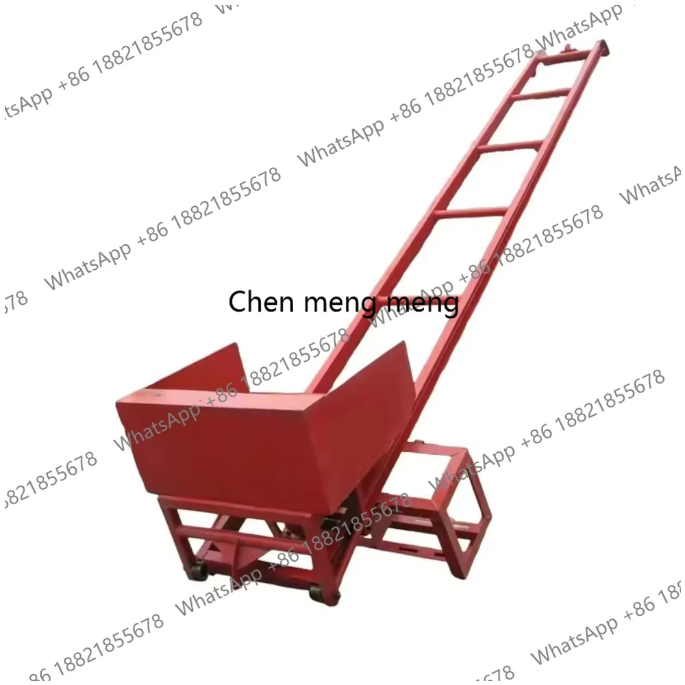 Customized Height Electric Climbing Lift   Rail Transport Vehicle  Slope Stone Concrete Cement Conveyor Hoist 8-24M