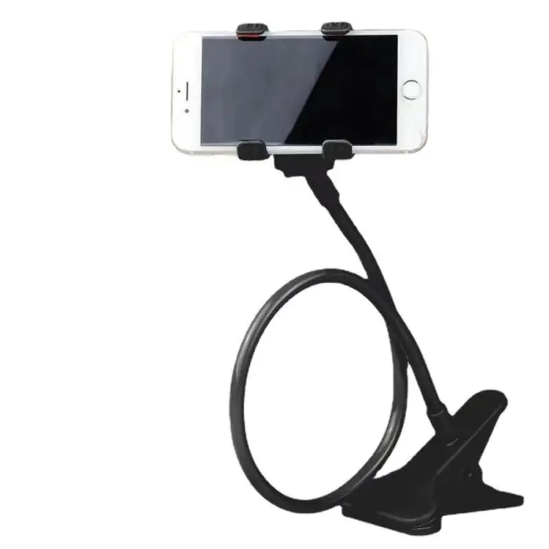 360 Universal Lazy Bracket Mobile Phone Holder Portable Flexible Bed Desktop Bracket Smartphones Table Clip Stand Base Support
