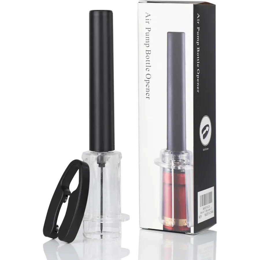 

Wine Pressure Pump Bottle Opener SetSimple Wine Pump Cork Remover Corkscrew Efficient Corkscrew Bottle Opener Easy Screw Out T