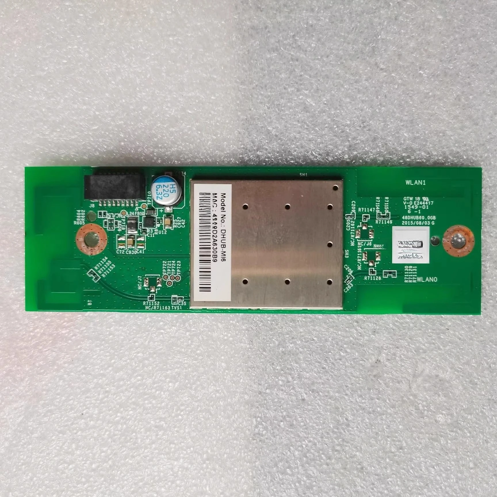 

ДЛЯ Xiaomi TV 3, разделенный телевизор ​ ​ Плата приема дистанционного управления модулем Bluetooth WIFI DHUB-MI6