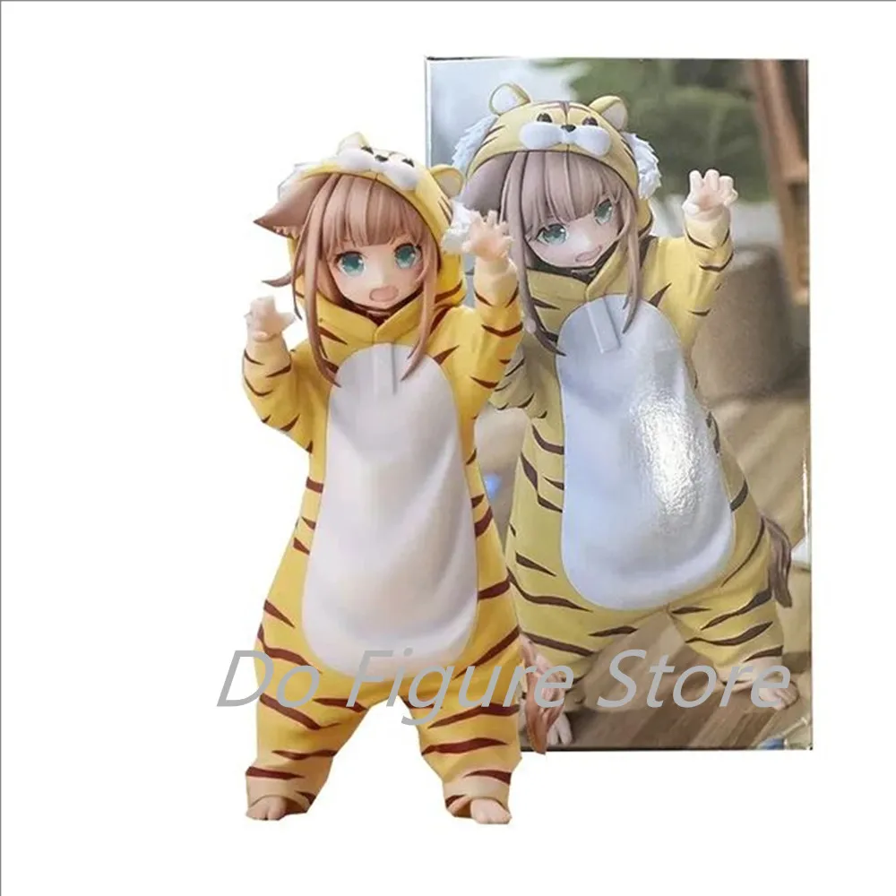 13cm Uchi No Neko Ga Onnanoko De Kawaii Dress-up Figures Tora Kinako Action Figures PVC Model Collection Toys Ornamen Gifts