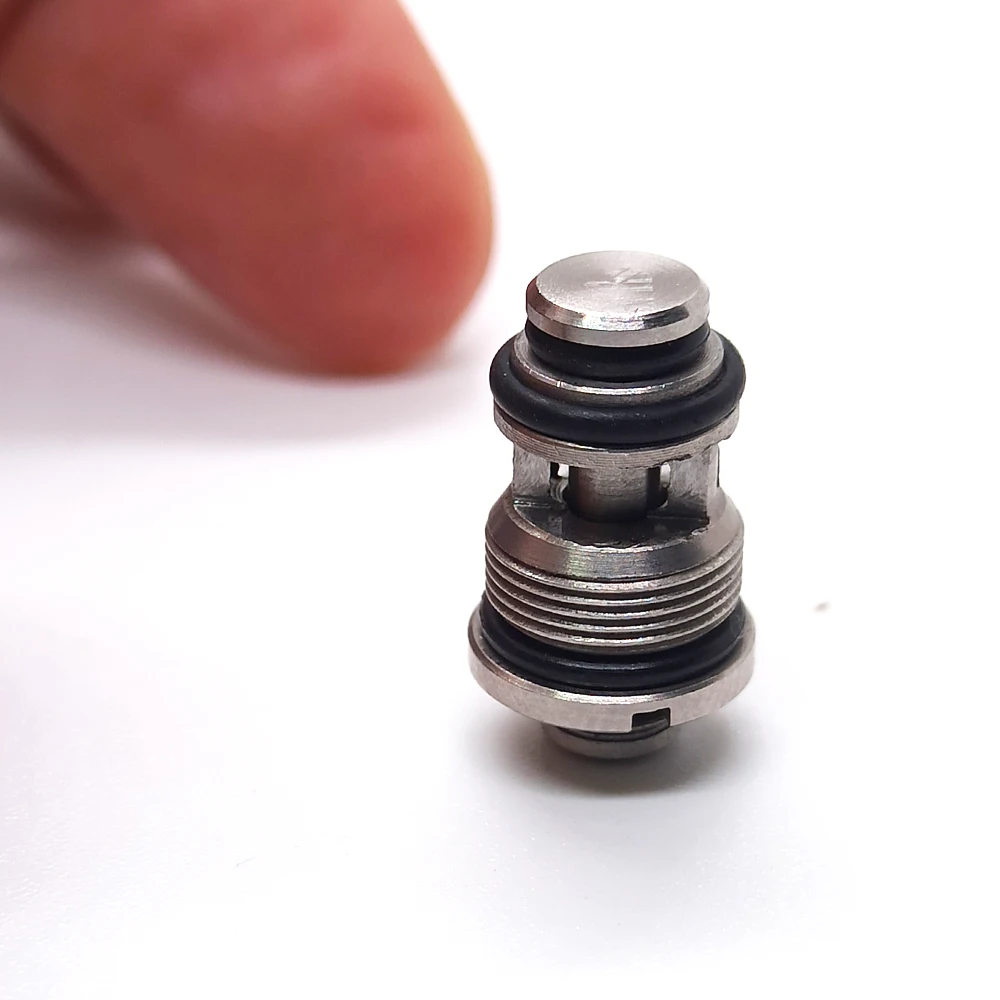 Edelstahl-Luftzulauf-/ablassventil 2er-Pack Hochdruck-Großdurchflussadapter für Nachfüllmagazin Pneumatische Werkzeuge Ofenanzünder – Detail 2