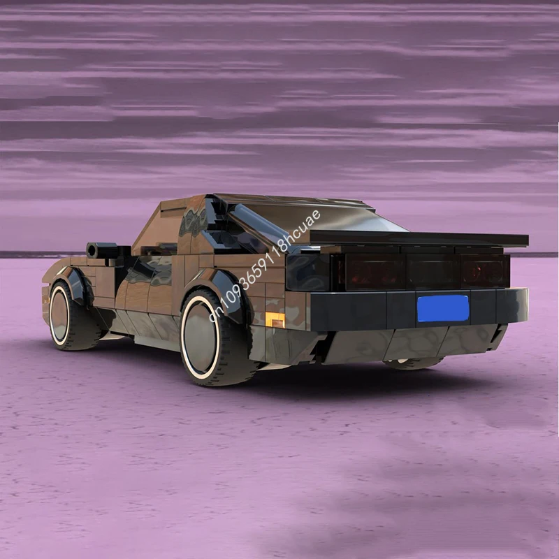 

379pcs MOC turnal Knight Riderss KITT City Champions Super Car Building Blocks Birthday Kids Constructing Educational