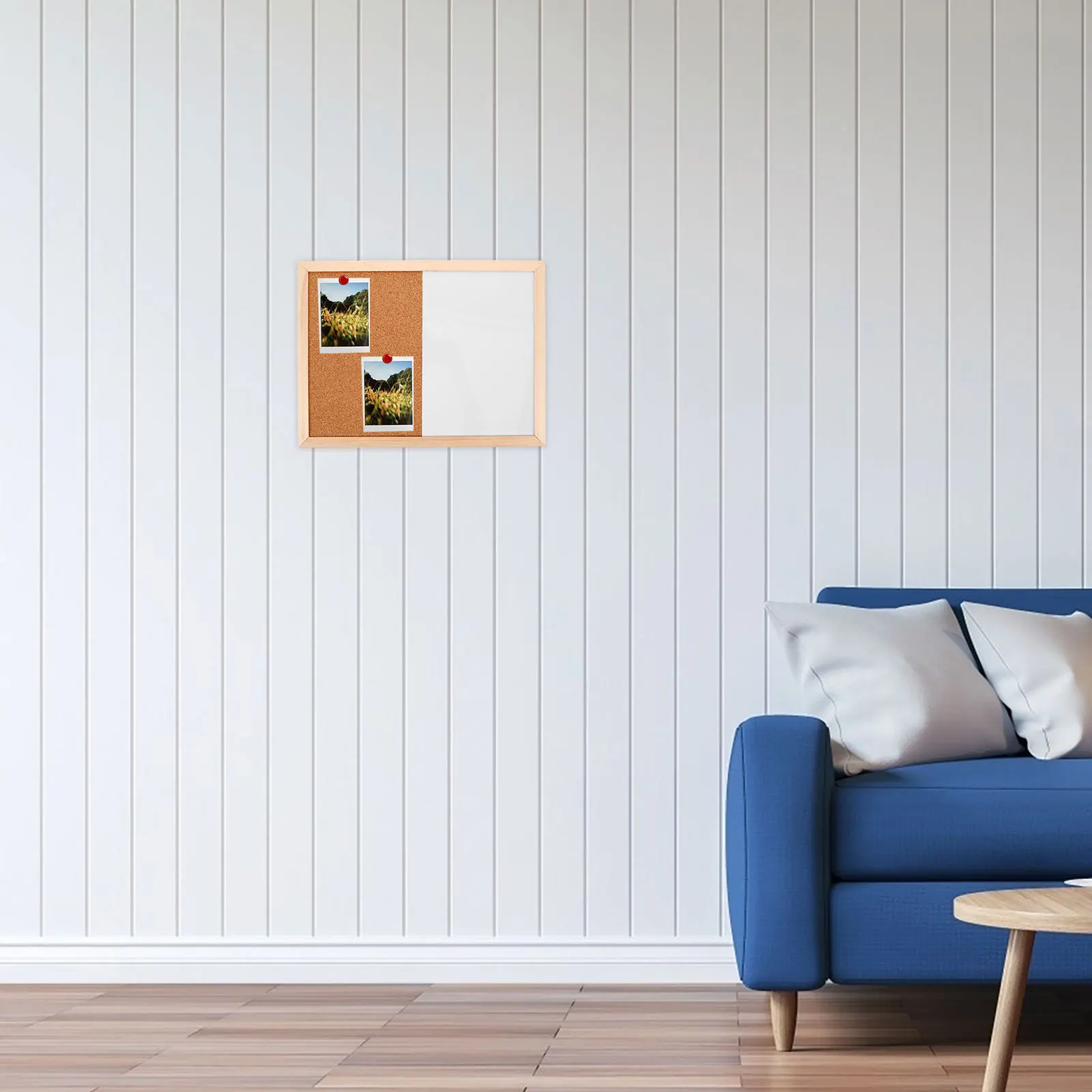 

Cork Memo Inch Natural Wood Frame Home Message For Notes Magnetic Bulletin Board Photos Display Wall Decor Bulletin Board