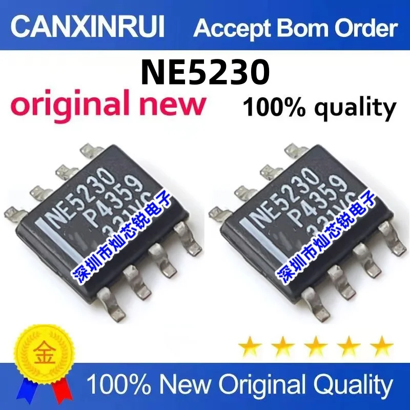 

（10 pieces）NE5230 NE5230D SOP-8 Low Voltage Operational Amplifier IC Chip
