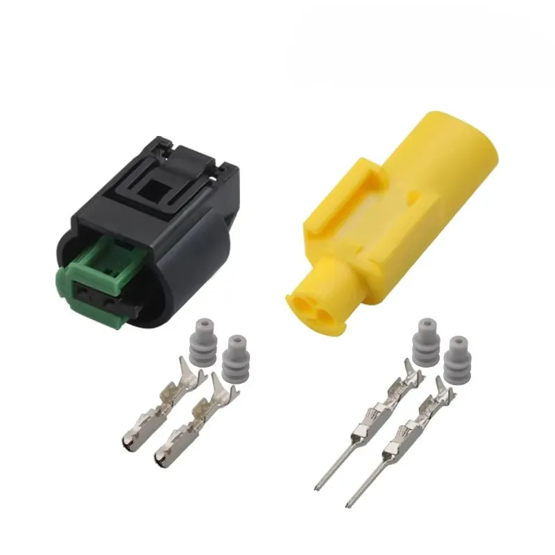 

1 Set Tyco AMP 2 Pin Way Outdoor Temperature Connector Socket Auto Oxygen Sensor Plug For BMW 1-967644-1 1-967570-3