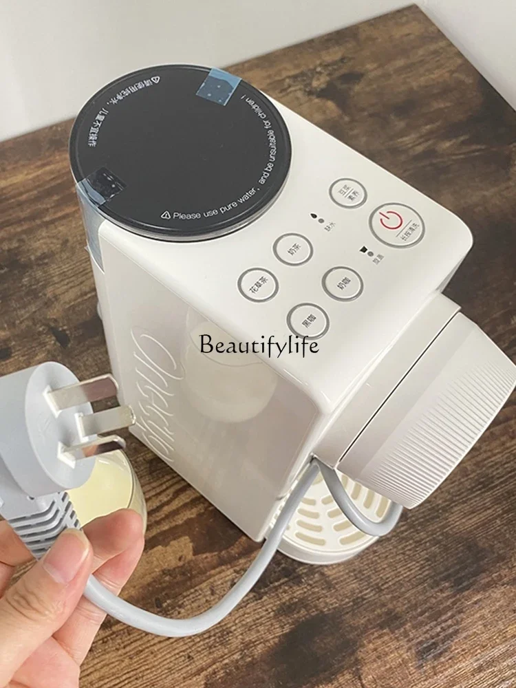 آلة تخزين القهوة الأوتوماتيكية متعددة الوظائف ، شاي الحليب ، فول الصويا ، آلة الحليب